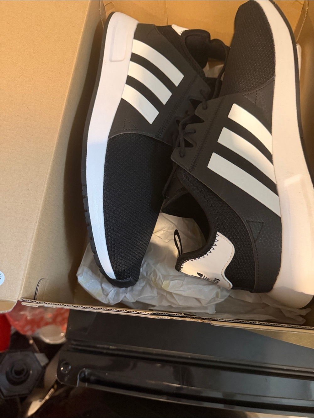 adidas Black and White Men's Casual Sneakers